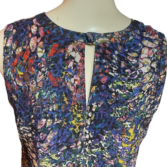 CAbi 3093 Stained Glass Keyhole Sleeveless Top Size S - Picture 5 of 10